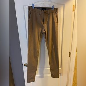 Express men’s, super skinny khaki dress pants, 29x34